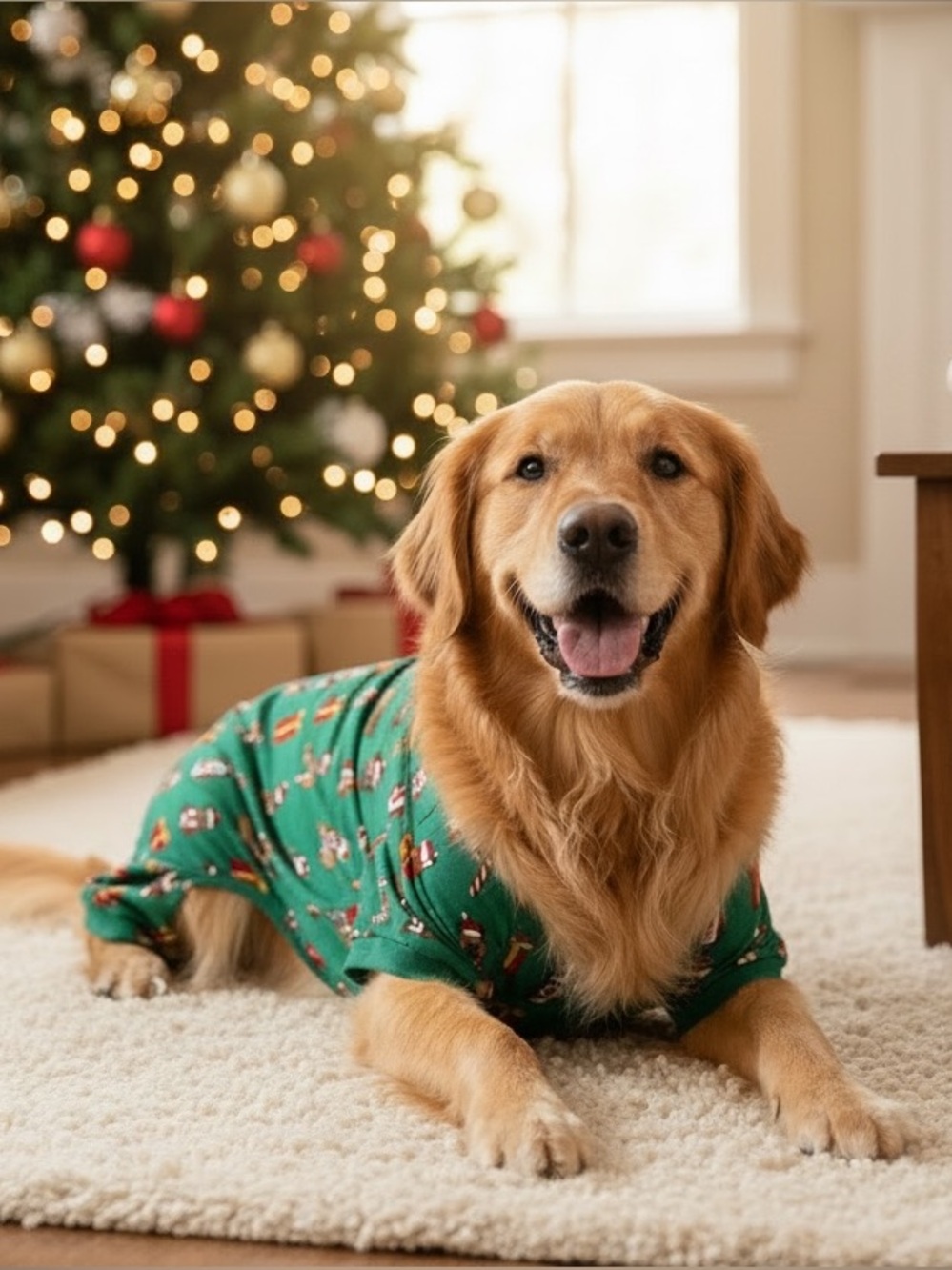 Christmas Holiday Dog Pajamas